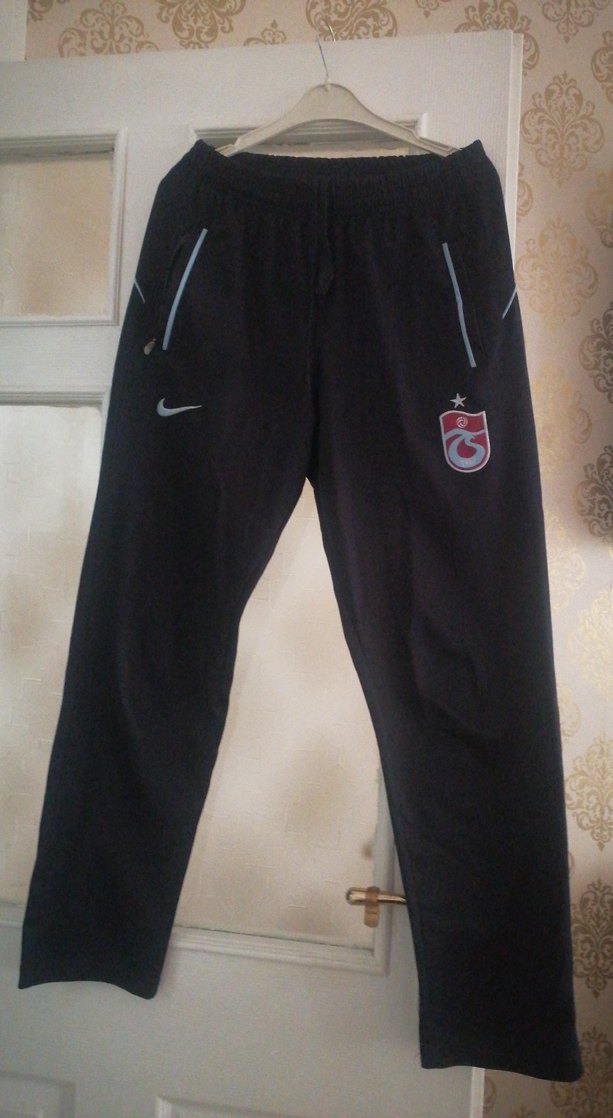 Erkek lacivert Fermuarlı Rahat Kesim Eşofman Altı - Görsel 2