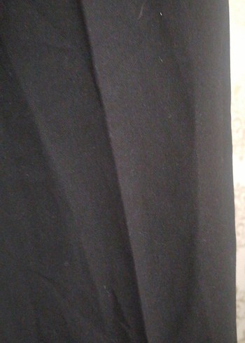 Düğmeli Siyah Erkek Ofis Pantolonu - Görsel 4