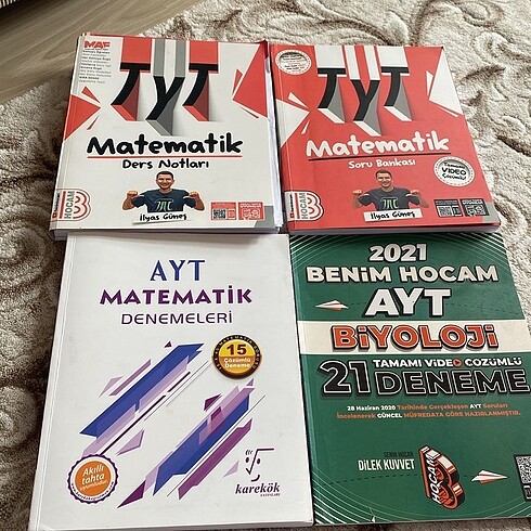 4 adet kitap