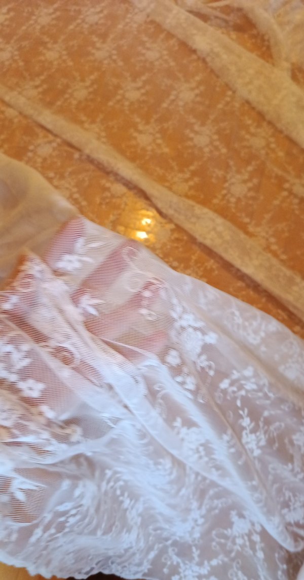 Beyaz Bohem Tarzı Tül Perde - Görsel 3