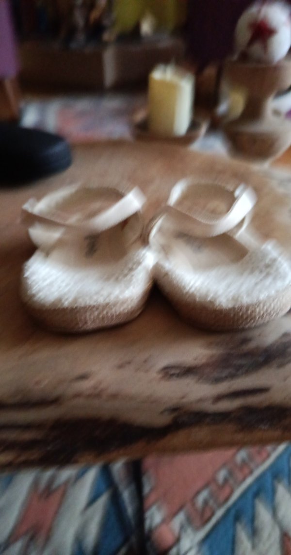 Kız Bebek Beyaz Dantel İlk Adım Ayakkabısı - Görsel 3