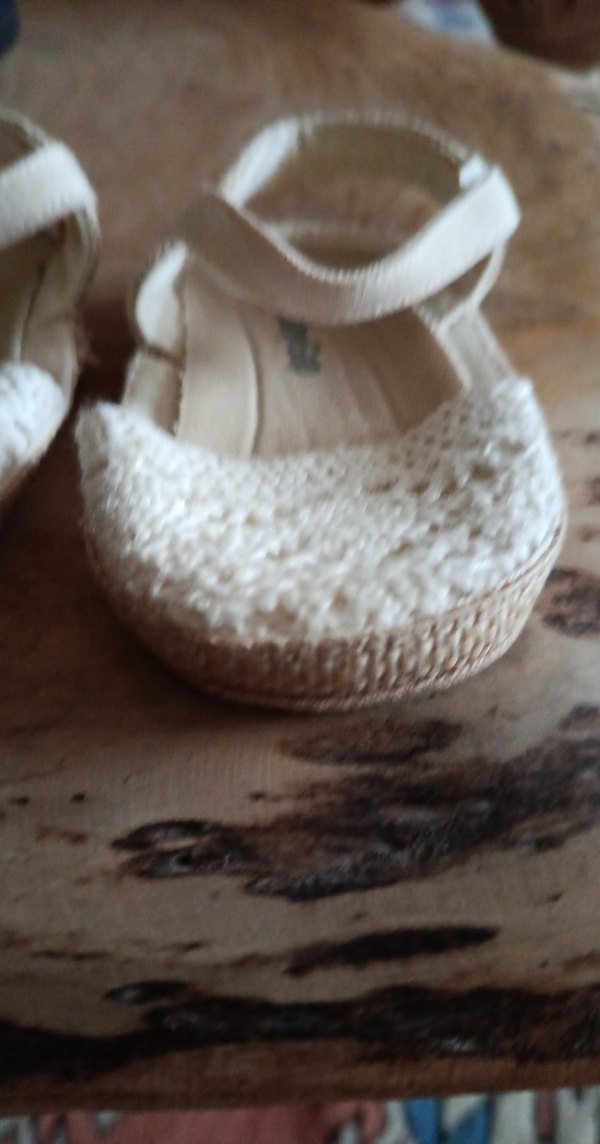 Kız Bebek Beyaz Dantel İlk Adım Ayakkabısı - Görsel 2