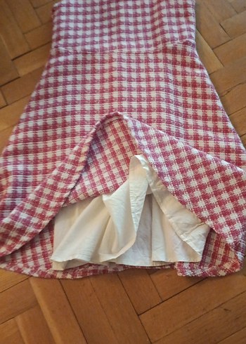 LC Waikiki Bordo Bohem Kız Elbisesi