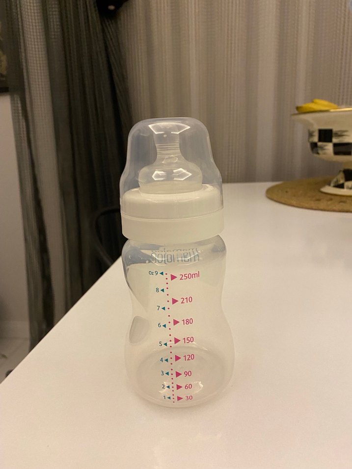 Mamajoo Bebek Biberonu Beyaz-Gri - Görsel 2