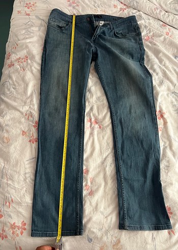 Derin mavi Erkek Kot Denim Pantolon