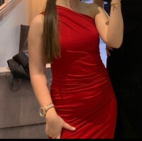 Diğer Zikzak Butik kırmızı elbise