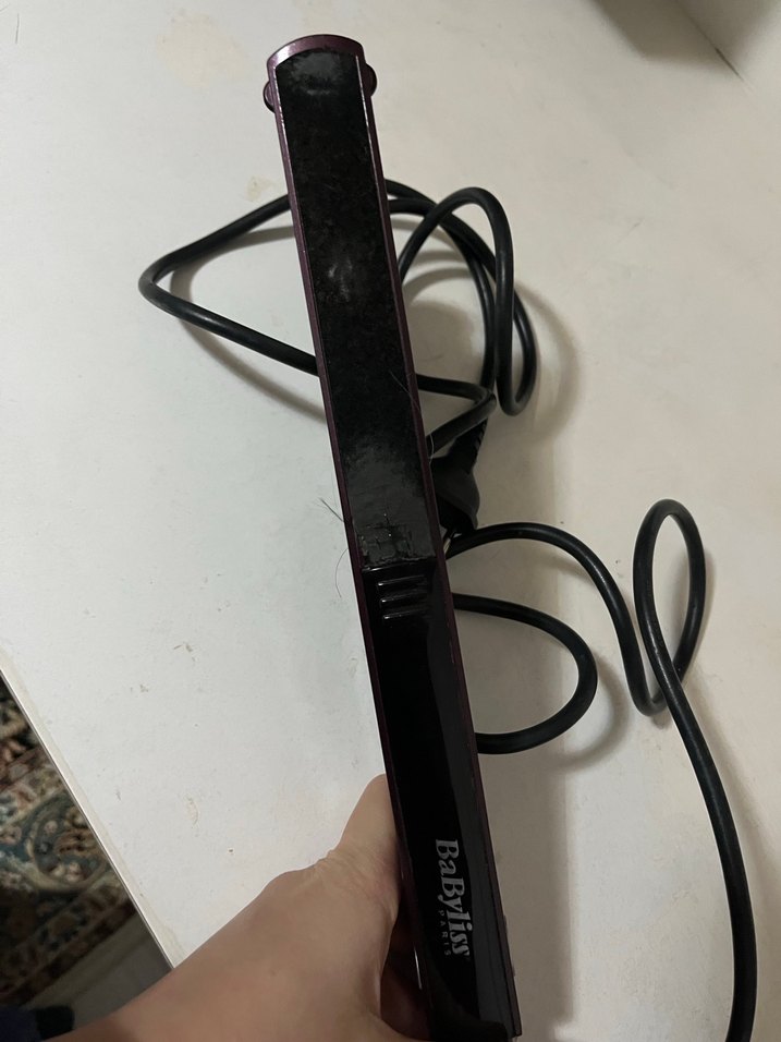 Siyah Saç Düzleştirici - Görsel 2