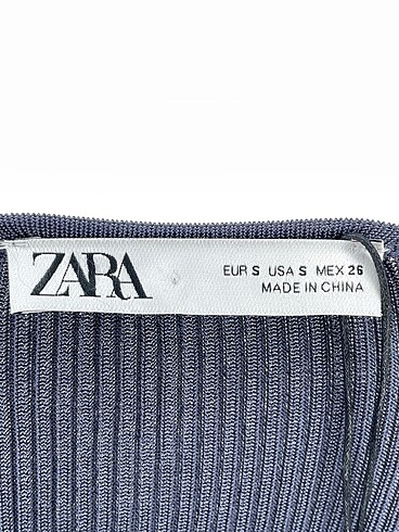 s Beden lacivert Renk Zara Bluz %70 İndirimli.