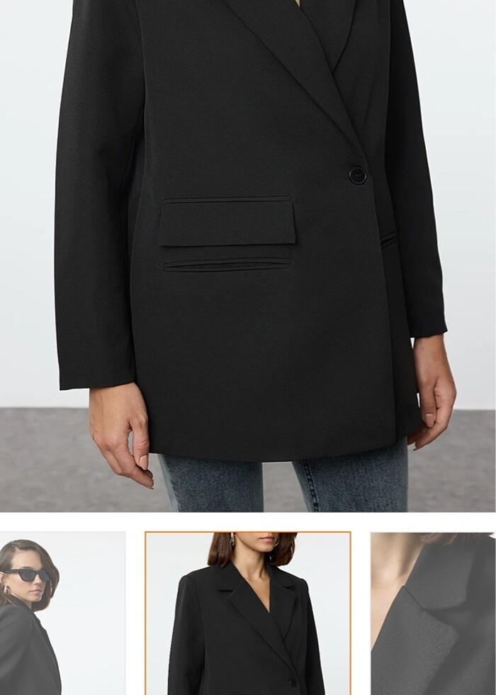 Oversize ceket - Görsel 2