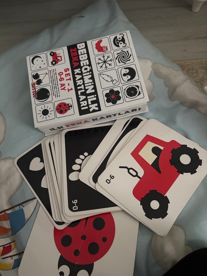 Bebeğimin İlk Zeka Kartları Set-1 (0-6 Ay) - Görsel 4