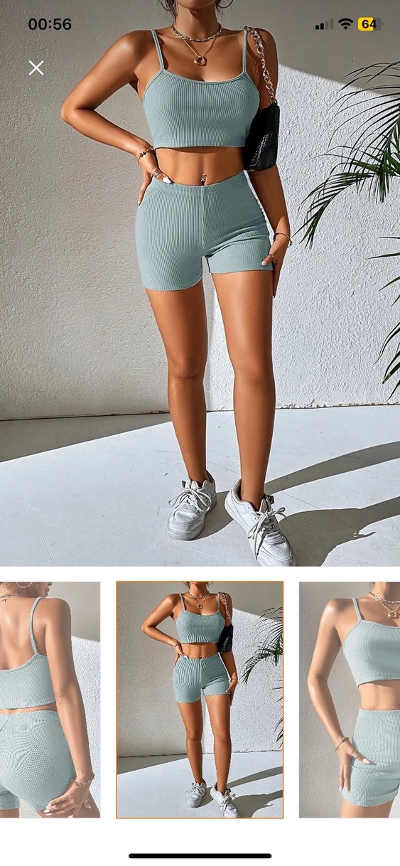 Mini Fit Atletik Şort Takım - Görsel 2