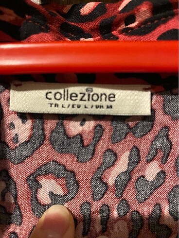 Collezione Collezione kırmızı leopar gömlek