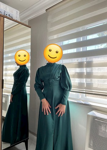 40 Beden Tesettür abiye elbise