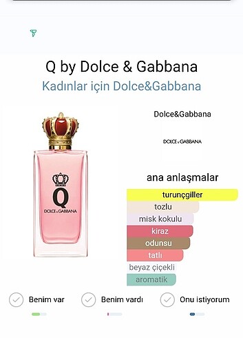 Beden Loris K288 kadın parfümü