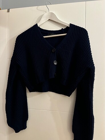 Crop hırka