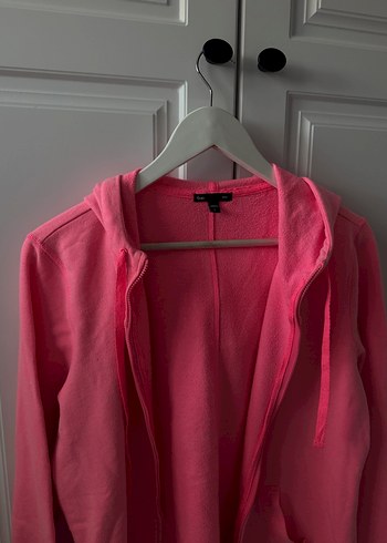 Gap Fermuarlı Pembe Kadın Sweatshirt