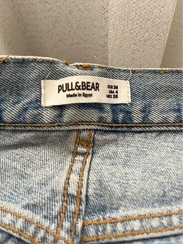 Pull and Bear Pull bear ispanyol paça yırtık pantolon