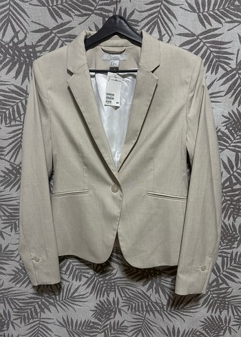 H&M Bej Blazer Ceket
