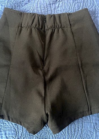 Siyah Mini Şort Etek - Görsel 2