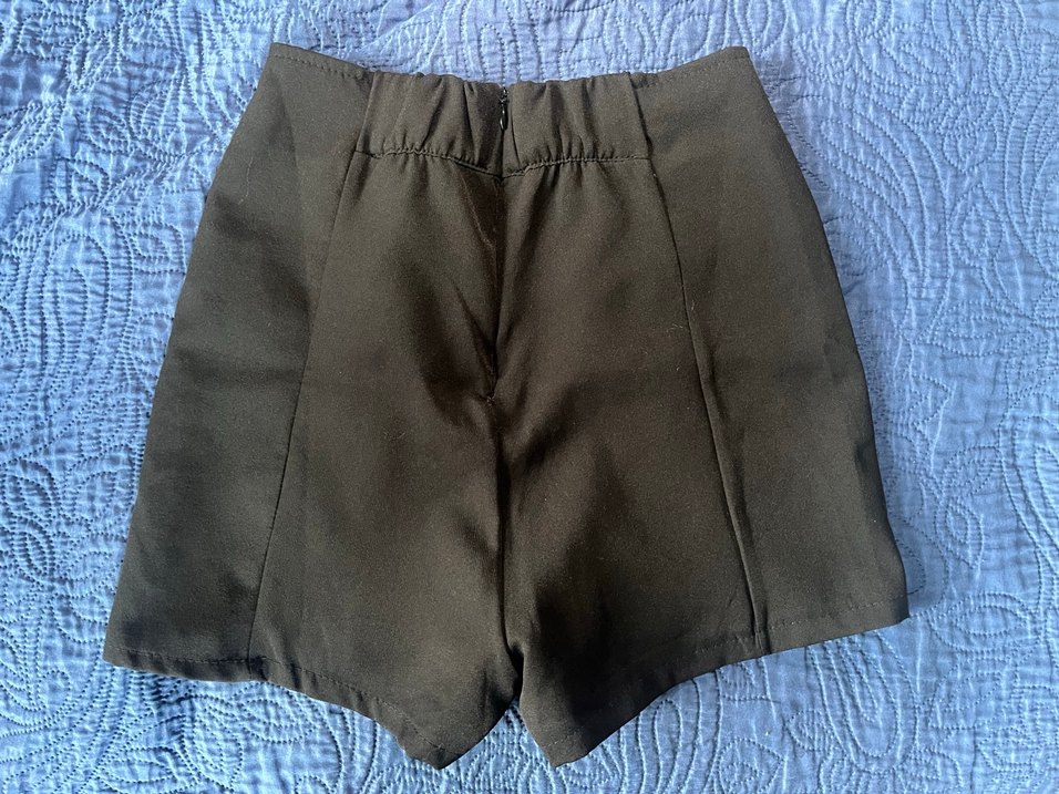 Siyah Mini Şort Etek - Görsel 2