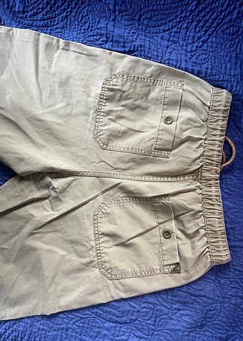 Açık haki Renkli Rahat Kesim Erkek Pantolon - Görsel 3