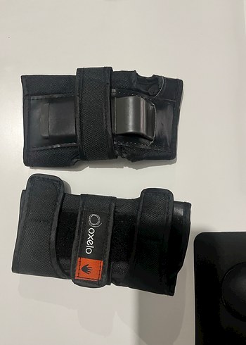 Siyah Biker Dirseklik ve Bileklik Velcro Bantlı - Görsel 4