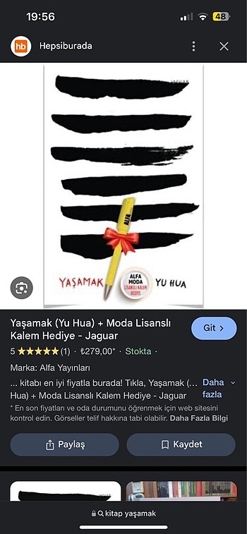 Yaşamak yu ha