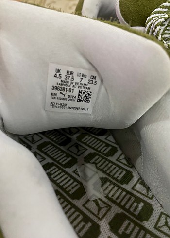 Puma Kadın Puma Suede Xl Yeşil Spor Ayakkabı