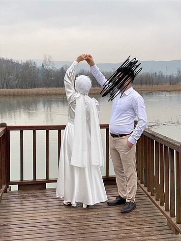 s Beden Tesettür Nikah elbisesi