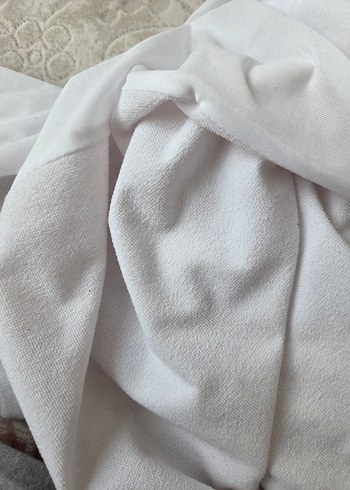 Beyaz Su Geçirmez Yatak Koruyucu - Görsel 3