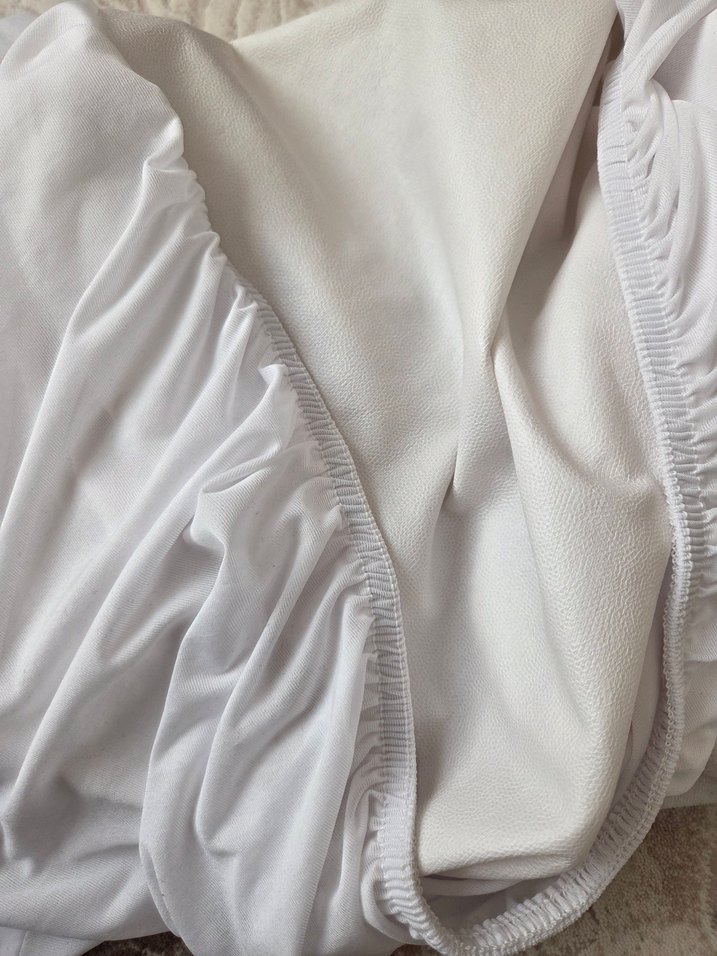 Beyaz Su Geçirmez Yatak Koruyucu - Görsel 4