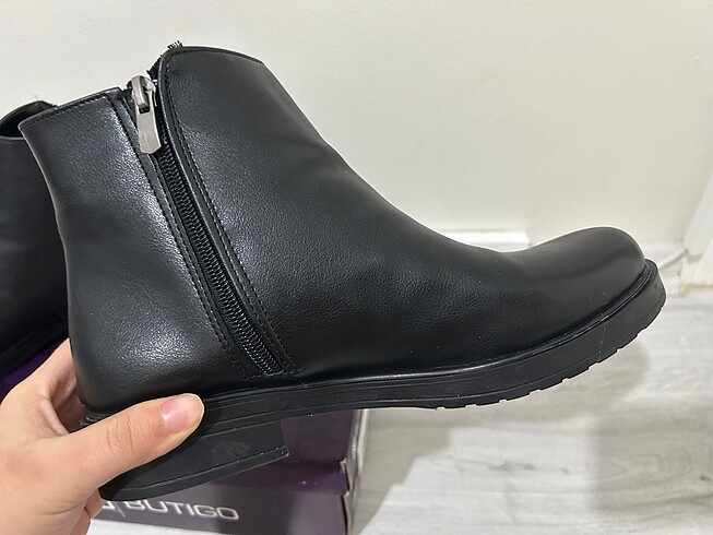 38 Beden siyah Renk Kadın bot