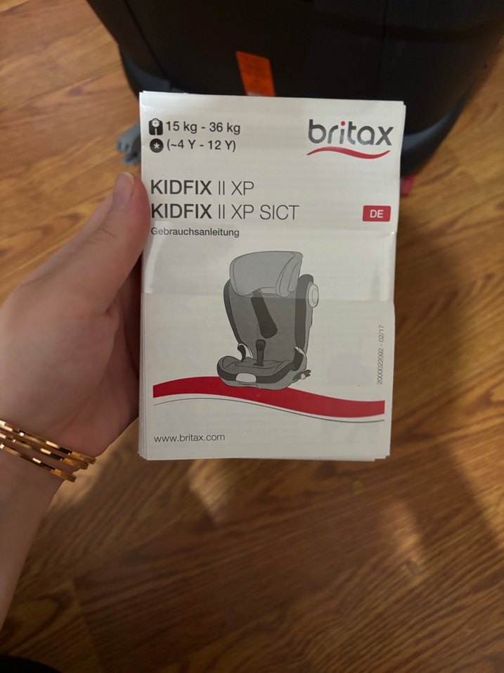 Britox Römer Gri Çocuk Oto Koltuğu - Görsel 4