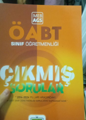 ÖABT Sınıf Öğretmenliği Çıkmış Sorular Kitabı