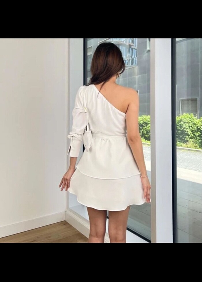 #bride#bekarlığaveda#beyaz#ekru#elbise - Görsel 3