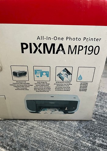 Canon PIXMA MP190 Çok Fonksiyonlu Fotoğraf Yazıcısı