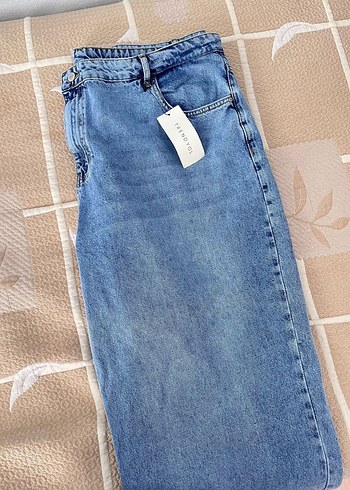 Trendyol & Milla Kadın Rahat Kesim Denim Pantolon