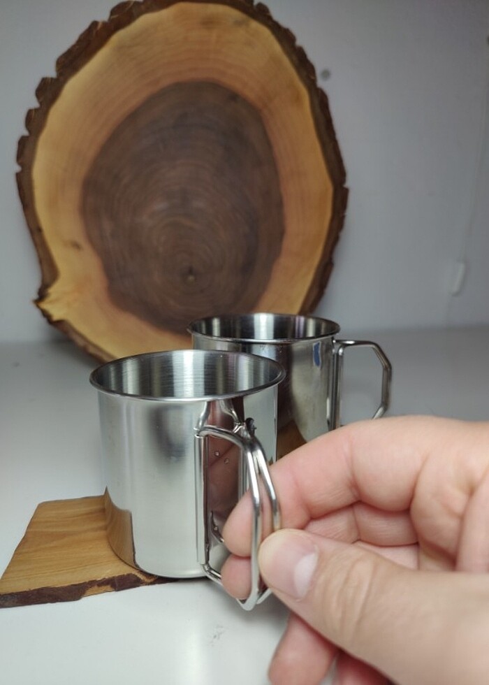 PASLANMAZ ÇELİK KAMP BARDAK  - Görsel 2