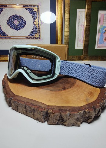 Photochoromic, çift katman antifog yüksek kalite kayak gözlüğü - Görsel 3