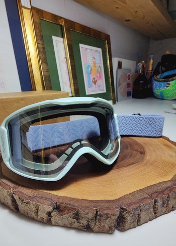 Photochoromic, çift katman antifog yüksek kalite kayak gözlüğü - Görsel 4