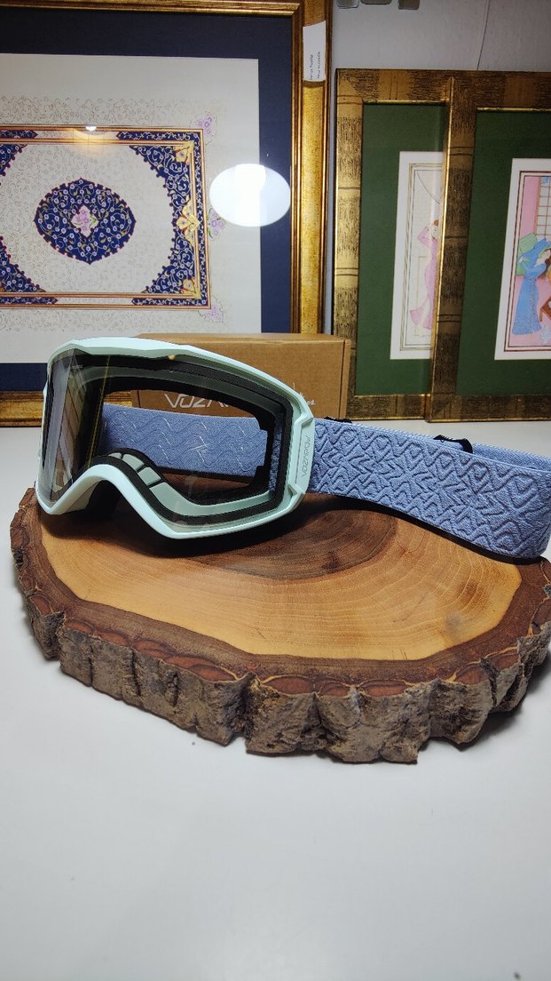 Photochoromic, çift katman antifog yüksek kalite kayak gözlüğü - Görsel 3