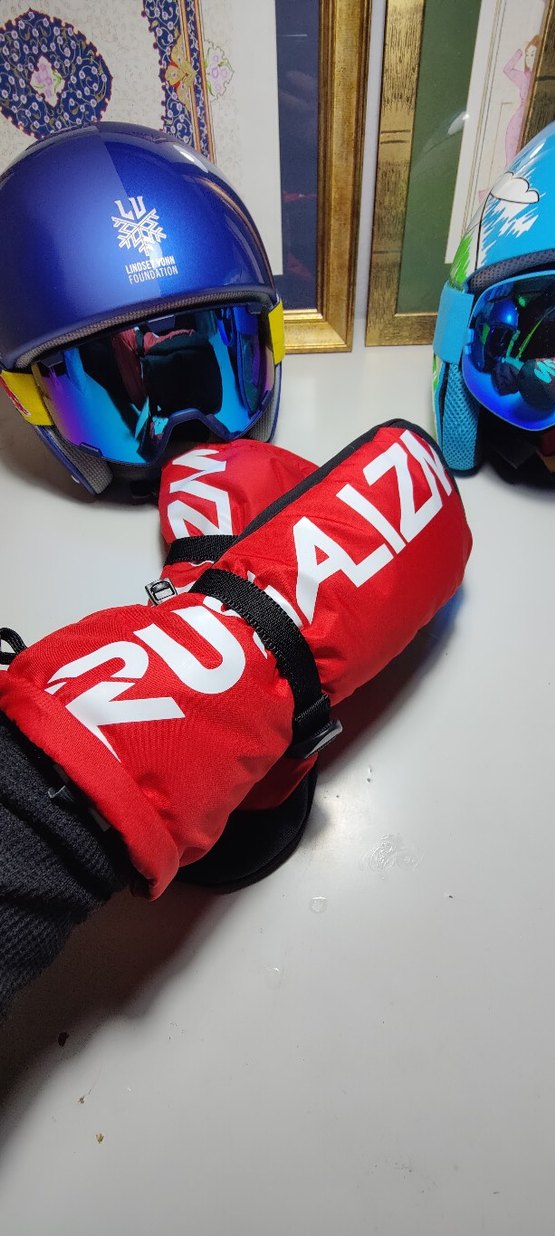 KIRMIZI KAYAK SNOWBOARD ELDİVENİ - Görsel 4