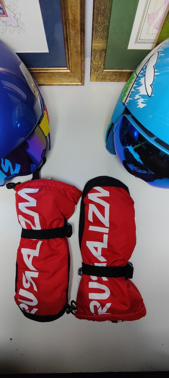 KIRMIZI KAYAK SNOWBOARD ELDİVENİ - Görsel 5