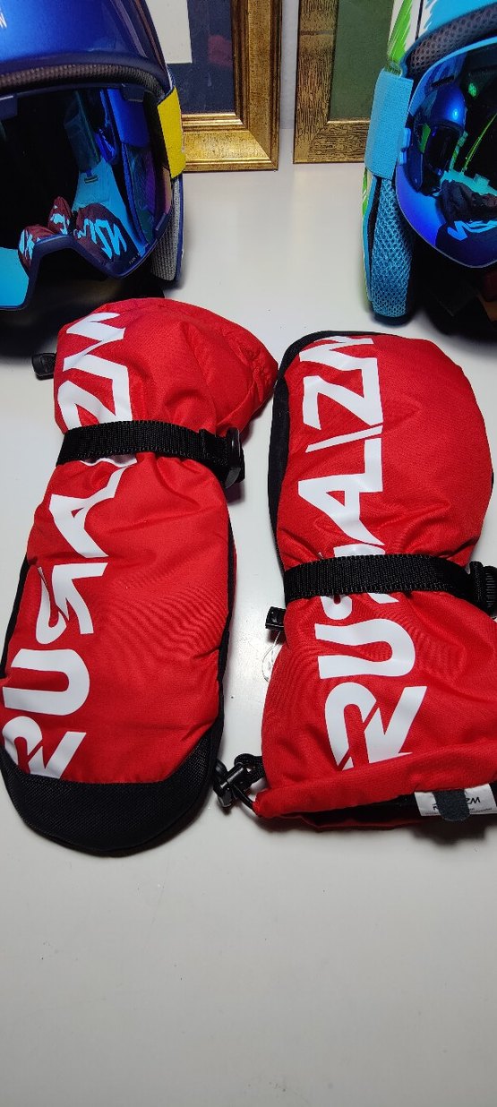 KIRMIZI KAYAK SNOWBOARD ELDİVENİ - Görsel 2