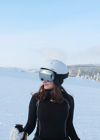 AYNALI 0 KAYAK SNOWBOARD GÖZLÜĞÜ GÜMÜŞ LENS - Görsel 3