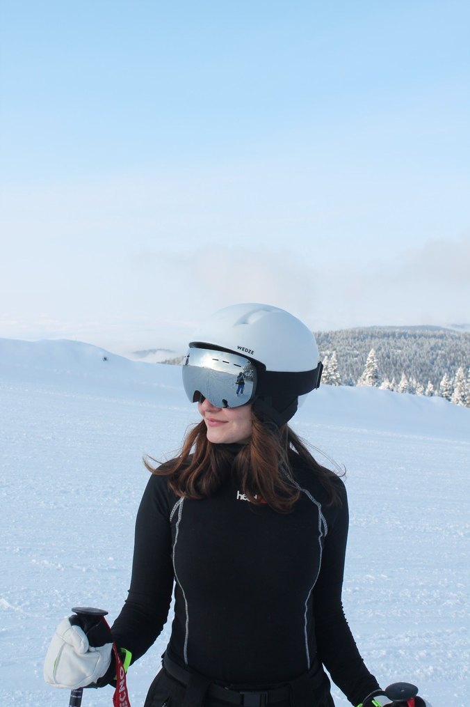 AYNALI 0 KAYAK SNOWBOARD GÖZLÜĞÜ GÜMÜŞ LENS - Görsel 3