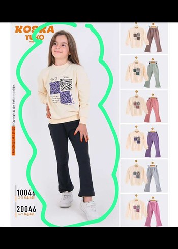 Gri Nakışlı Fiyonk Detaylı Bebek Takımı - Görsel 2