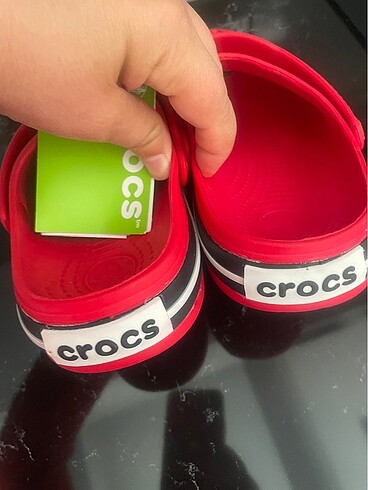 37 Beden kırmızı Renk Crocs Kırmızı Terlik