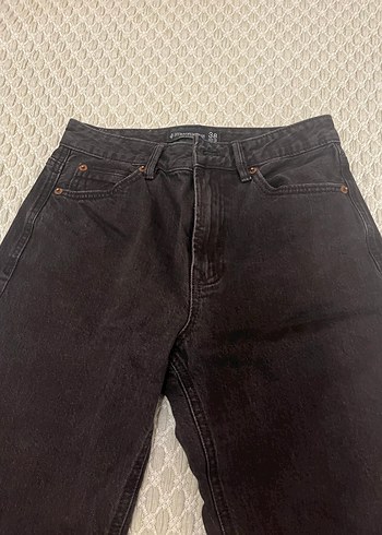Stradivarius Siyah Kadın Denim Pantolon