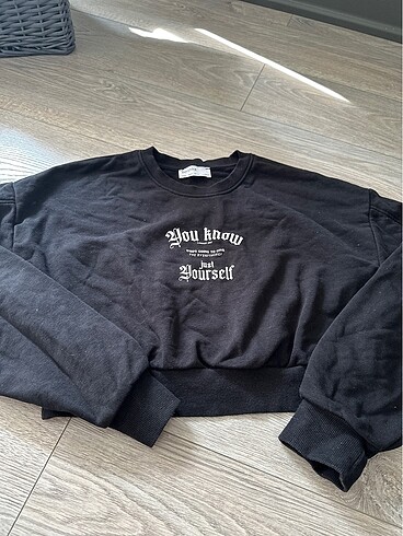 Bershka kısa sweat